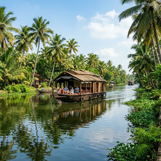 Allepey Cochin (Boathouse)