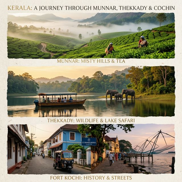 Munnar Thekkady Cochin