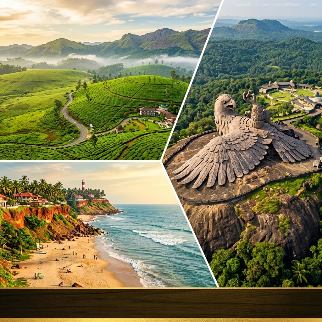 Vagamon - Varkala - Jatayu