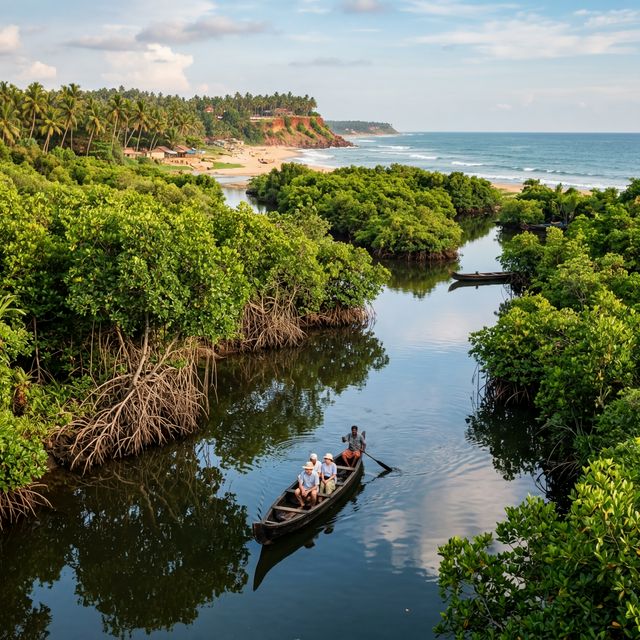 Varkala Mangrove Island Jatayu