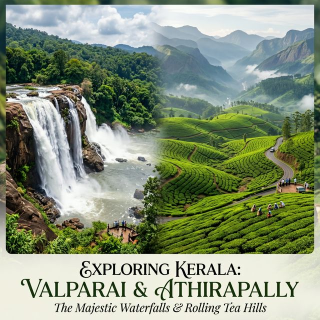 Valparai Athirapally Falls